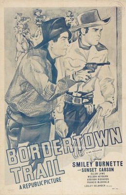 Bordertown Trail movie poster (1944) Longsleeve T-shirt