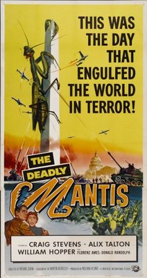 The Deadly Mantis movie poster (1957) calendar