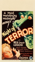 Night of Terror movie poster (1933) Sweatshirt #1098057