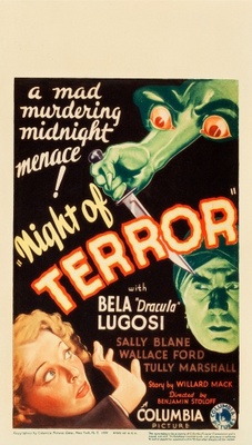 Night of Terror movie poster (1933) Mouse Pad MOV_863e2c94