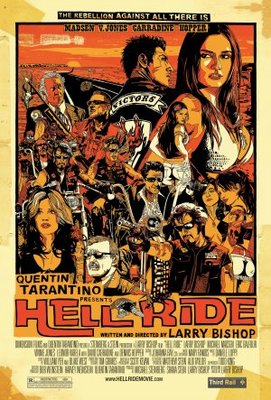 Hell Ride movie poster (2008) hoodie