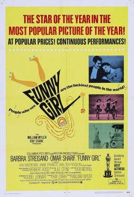 Funny Girl movie poster (1968) tote bag