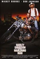 Harley Davidson and the Marlboro Man movie poster (1991) t-shirt #MOV_8720f904