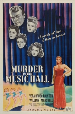Murder in the Music Hall movie poster (1946) Poster MOV_872cd2bd