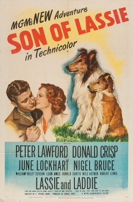 Son of Lassie movie poster (1945) Longsleeve T-shirt