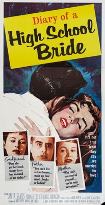 Diary of a High School Bride movie poster (1959) calendar