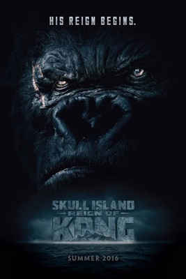Kong: Skull Island movie poster (2017) Longsleeve T-shirt