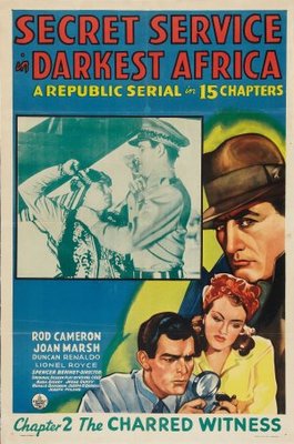 Secret Service in Darkest Africa movie poster (1943) mouse pad