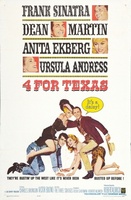 4 for Texas movie poster (1963) Sweatshirt #724389
