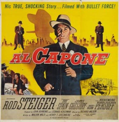 Al Capone movie poster (1959) mouse pad