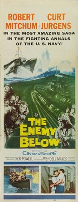 The Enemy Below movie poster (1957) Longsleeve T-shirt