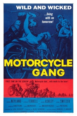Motorcycle Gang movie poster (1957) hoodie