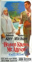 Heaven Knows, Mr. Allison movie poster (1957) Longsleeve T-shirt #668993