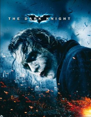 The Dark Knight movie poster (2008) Mouse Pad MOV_88901289