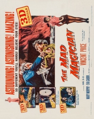 The Mad Magician movie poster (1954) mouse pad