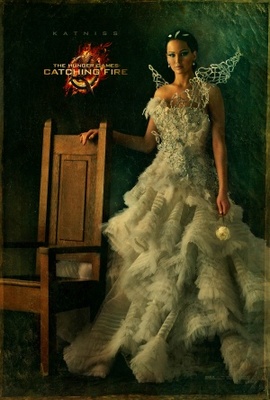 The Hunger Games: Catching Fire movie poster (2013) tote bag