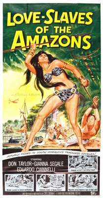Love Slaves of the Amazons movie poster (1957) mug