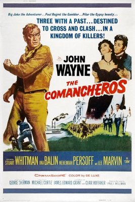 The Comancheros movie poster (1961) mug