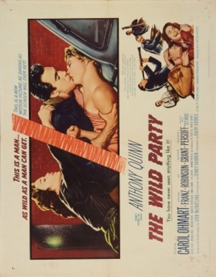 The Wild Party movie poster (1956) Sweatshirt