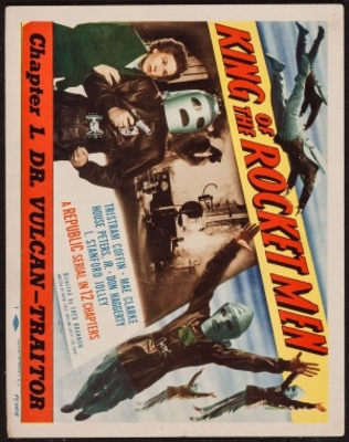 King of the Rocket Men movie poster (1949) mouse pad