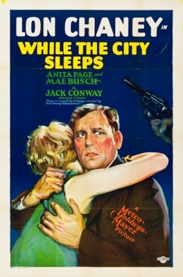 While the City Sleeps movie poster (1928) mug #MOV_8910152f