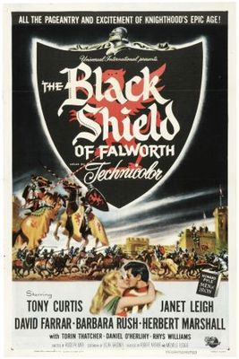 The Black Shield of Falworth movie poster (1954) mouse pad