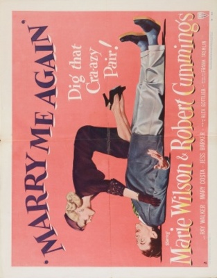 Marry Me Again movie poster (1953) tote bag
