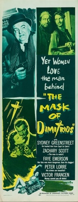 The Mask of Dimitrios movie poster (1944) mouse pad