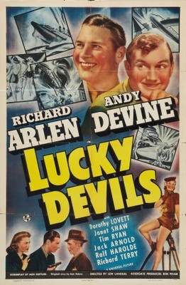 Lucky Devils movie poster (1941) Poster MOV_89a3a921