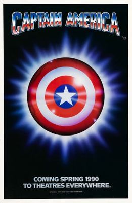 Captain America movie poster (1991) mouse pad