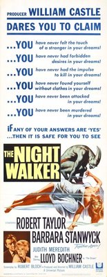 The Night Walker movie poster (1964) poster