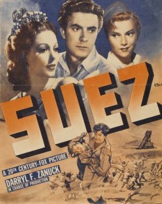 Suez movie poster (1938) Tank Top