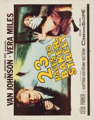 23 Paces to Baker Street movie poster (1956) poster