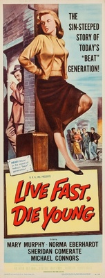 Live Fast, Die Young movie poster (1958) mouse pad