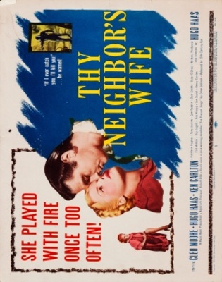 Thy Neighbor's Wife movie poster (1953) hoodie