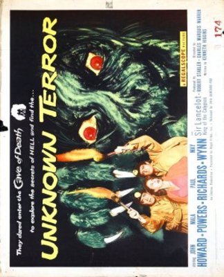 The Unknown Terror movie poster (1957) calendar