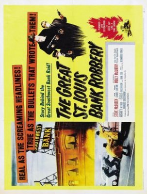 The Great St. Louis Bank Robbery movie poster (1959) mouse pad