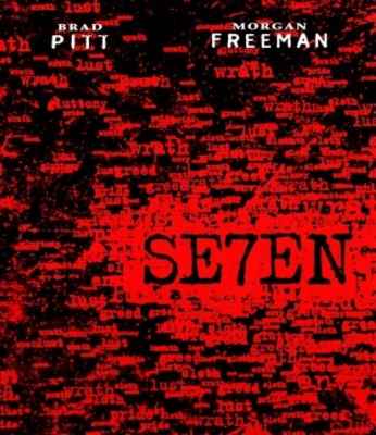 Se7en movie poster (1995) Mouse Pad MOV_8a1757c2
