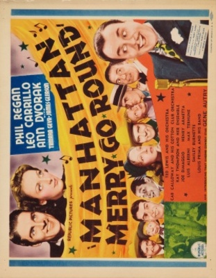 Manhattan Merry-Go-Round movie poster (1937) calendar