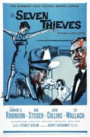 Seven Thieves movie poster (1960) t-shirt #MOV_8a408113