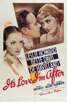 It's Love I'm After movie poster (1937) Sweatshirt #655391