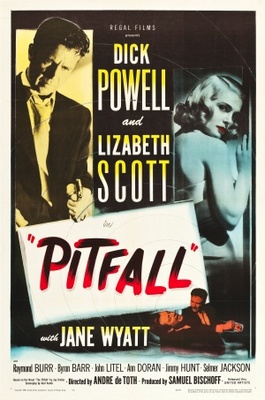 Pitfall movie poster (1948) mouse pad