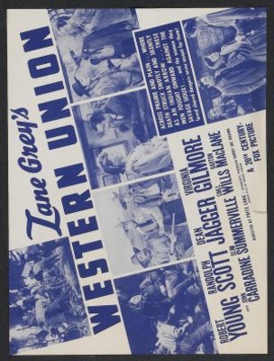 Western Union movie poster (1941) Poster MOV_8a79b8d7