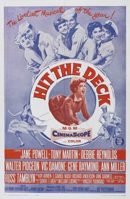 Hit the Deck movie poster (1955) tote bag