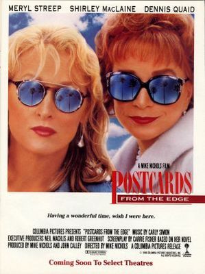 Postcards from the Edge movie poster (1990) calendar