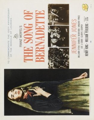 The Song of Bernadette movie poster (1943) mug