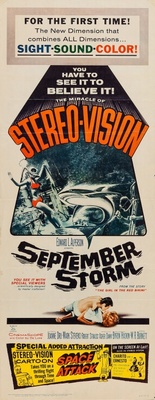 September Storm movie poster (1960) hoodie