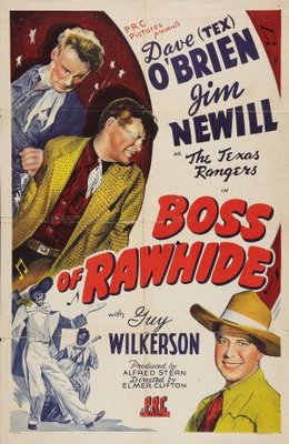 Boss of Rawhide movie poster (1943) calendar