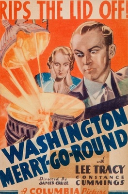 Washington Merry-Go-Round movie poster (1932) Mouse Pad MOV_8ab1a281