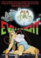 Evils of the Night movie poster (1985) t-shirt #MOV_8ab97ca8